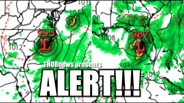 Alert! Hurricane August 23rd in Gulf of Mexico persists. Florida Texas et Al