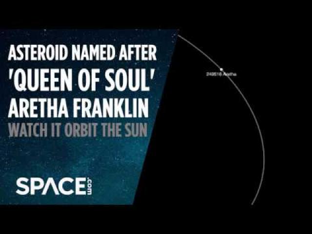 Asteroid Named After Aretha Franklin - See Its Orbit