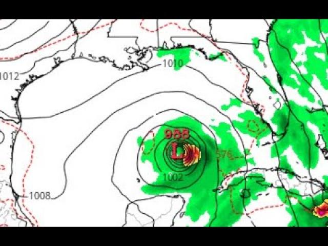 DOOM or Fantasycane? GFS has a Hurricane in the Gulf of Mexico 10 days from now 4 of last 5 runs.
