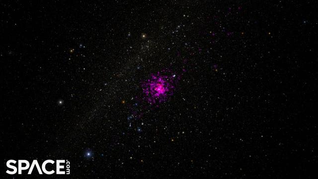 Invisible Milky Way 'relic' disrupting closest star cluster?
