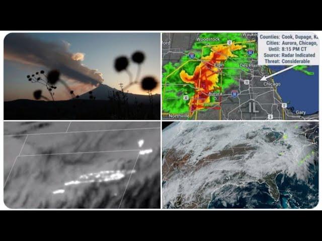 RED ALERT! Tornadoes headed to Chicago & Wildfire Evacuations in Texas and Oklahoma!