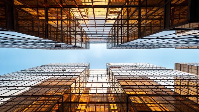 Will the buildings of the future be symmetric?