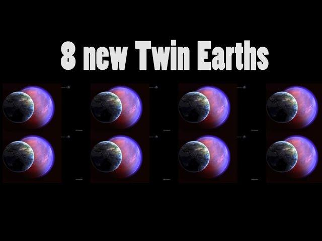 8 new Twin Earths discovered by science!