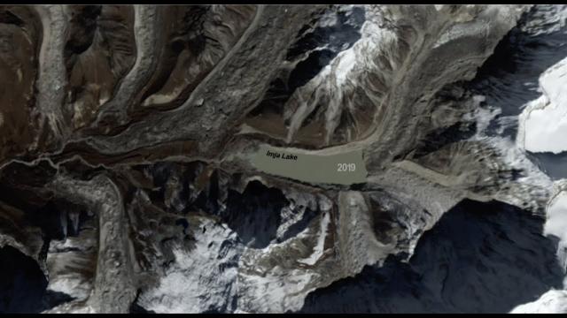 Glacial lakes have grown about 50 percent since 1990 - Views from Space