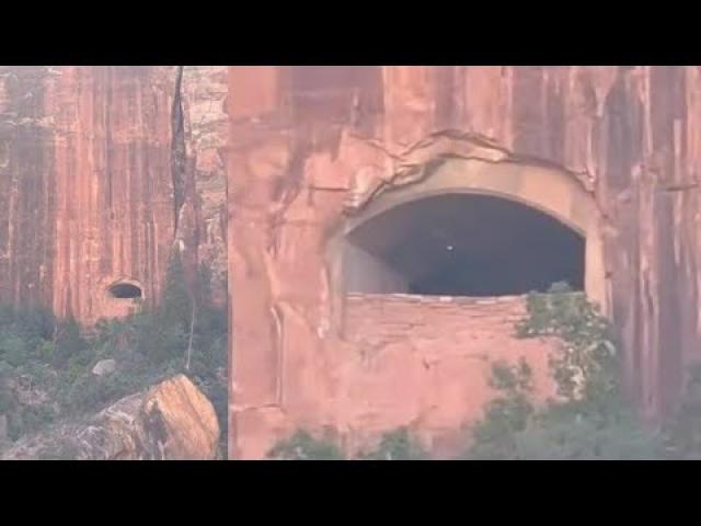 Entrance to Underground Alien Base spotted in Zion National Park