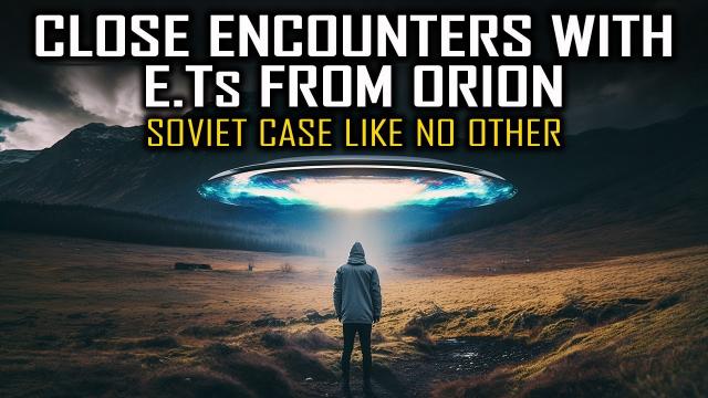 A Close Encounter with Orion's Extraterrestrial Visitors