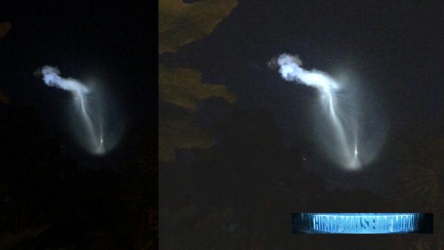 CRAZYNESS!! Never Before Seen UFO Video Inside Exploding Rocket!!? Shocking Event Over Florida!