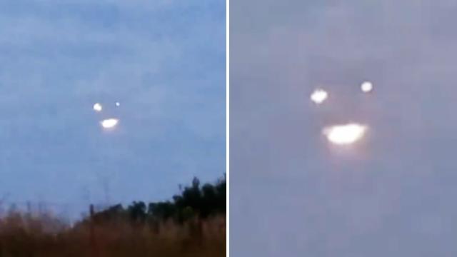 Strange Glowing UFO Lights with Changing Shape over Norwalk, Iowa - FindingUFO