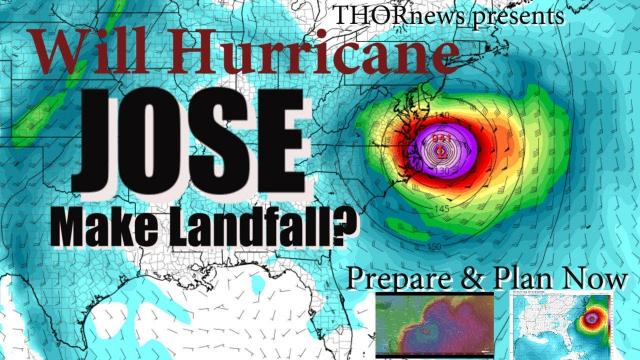 Will Hurricane Jose make Landfall next Week? East Coast. Plan & Prepare  NOW.