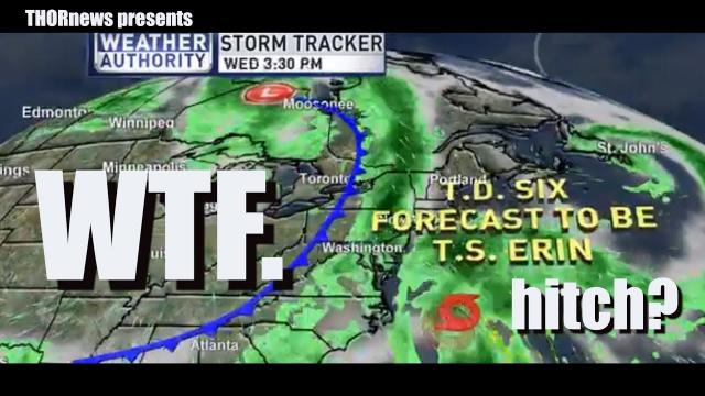 WTF. TS Dorian's Explosive Activity & TD6's weird New York Hitch.