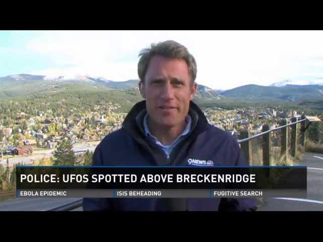 3 UFO's hover over Breckenridge, Colorado Multiple witnesses. October 4 2014