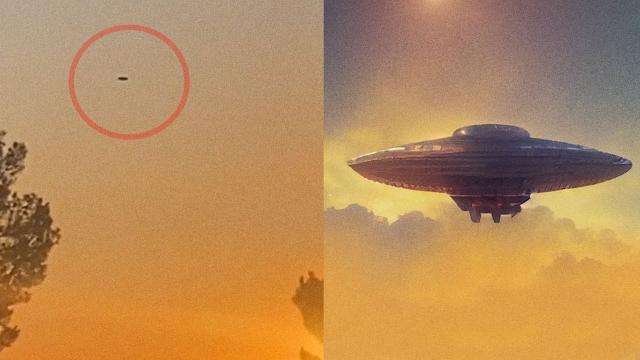 UFO spinning over Las Vegas, USA,June 2023 ????