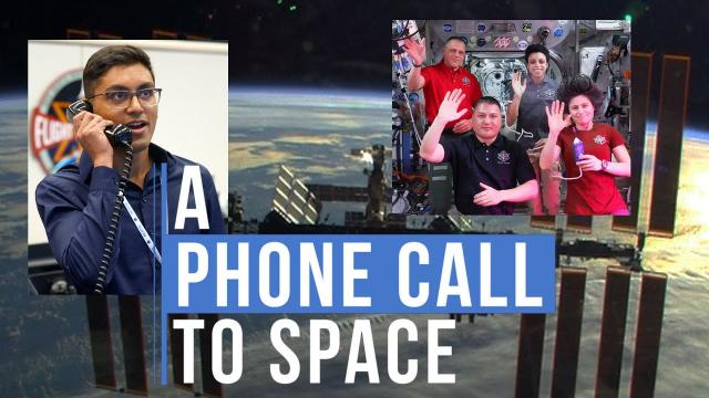 A Phone Call to Space