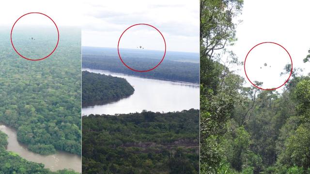 Asteroid UFO Sightings Captured in 3 Various Angle by National Geographic Photographer over Congo