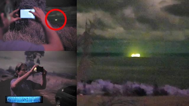 You Won't Believe What We Just Captured On Video! HUGE GREEN UFO! 2019-2020