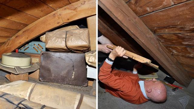 This Man Found a Secret Compartment in His Attic What Was Inside Incredible
