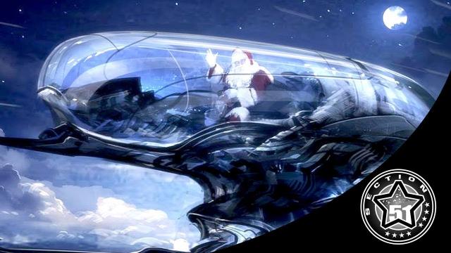 ???? Could Santa's workshop be located in space ? How does he travel through time and space ?