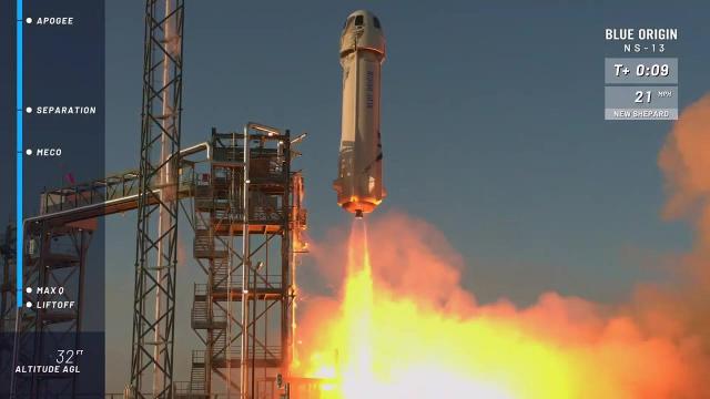 Blue Origin launches 12 commercial payloads, nails landings