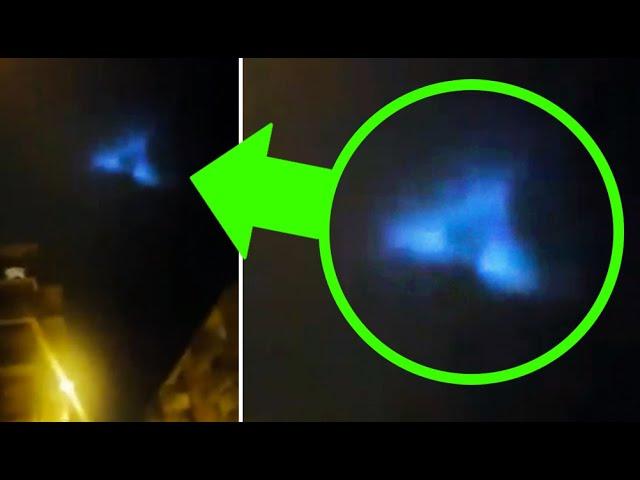 9 Terrifying Unexplained UFO And Strange Sky Videos!