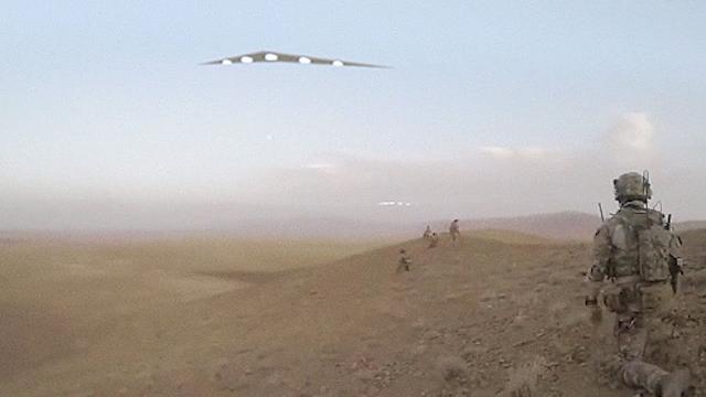 ???? Multiple TRIANGLE UFOs Filmed in Afghan Desert by US Special Forces (CGI)