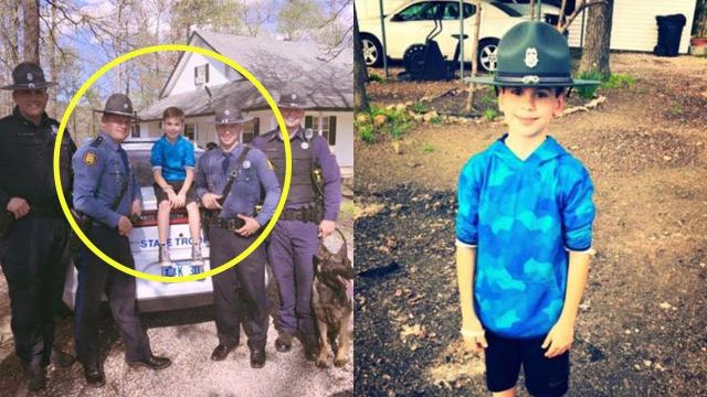 Police Officers Threw This Boy A Birthday When None Of His Classmates Showed Up