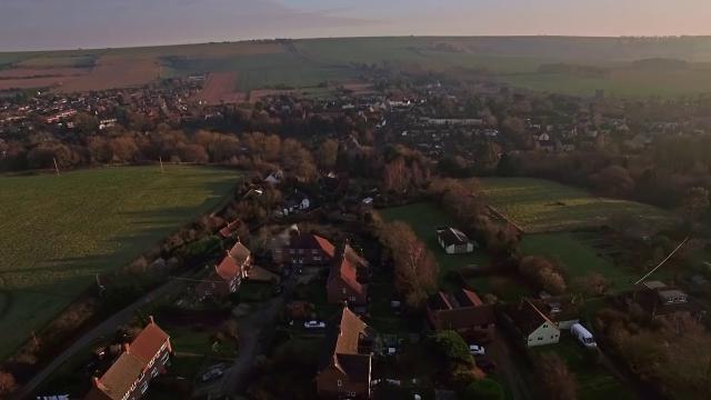 Market Lavington by Drone 4K  THIS IS MY VILLAGE