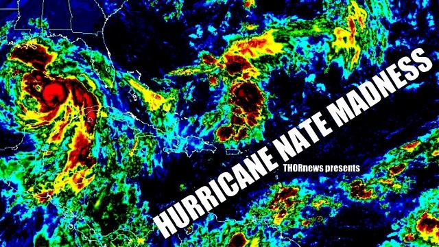 Hurricane Nate - It's getting weirder & more dangerous - Gulf of Mexico