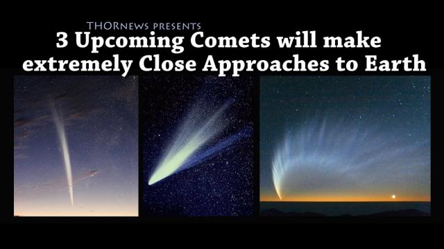 3 Comets will make a very Close Approach to Earth! Science needs your help!