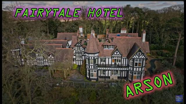 ARSON OF FAIRYTALE WEDDING HOTEL NORTH WALES