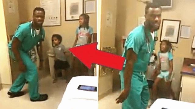 When A Mom Saw What This Doctor Was Doing With Her Kids, She Captured His Actions On Camera