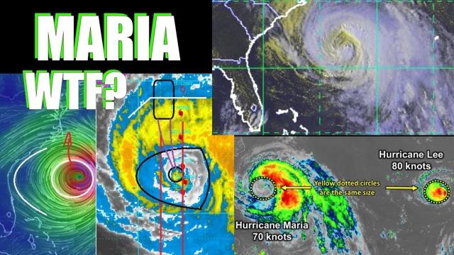 NC Evacuations begin as Hurricane Maria absorbs Jose & High P bridges