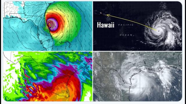 Hurricane Isaias to hit Florida in 10 days? Hurricanes Hannah & Douglas to hit Texas &  Hawaii!!!