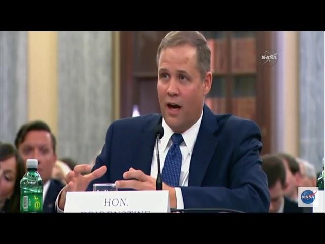 Bridenstine Responds to Climate Change Questions In Senate Hearing