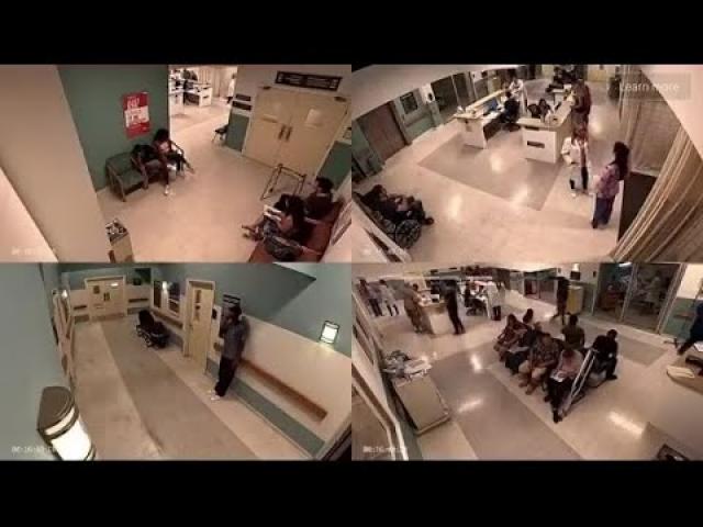 People VANISHING from inside Hospital caught on four different CCTV cameras