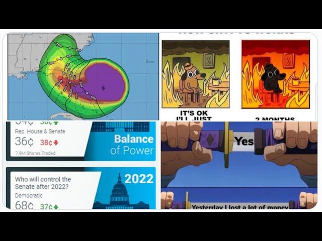 Hurricane Nicole is intensifying! The USA Mid-Term Election results are intensifying! & Bitcoin lol.