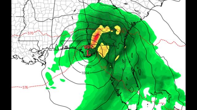 Florida Alert! 00z GFS has shifted TD 16 TS Hurricane Nestor WEST!