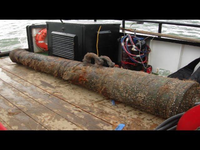 Historic Cannon Discovery in Thames