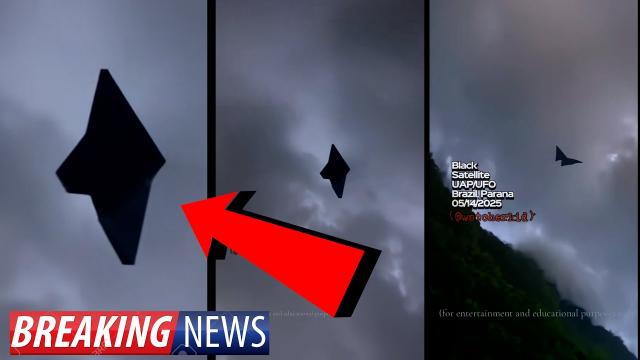 MIND BLOWING!!! Black NIght Satelite Caputerd IN BRAZIL! CRAZY UFO"S
