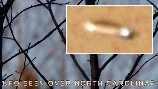WAS A GIANT UFO CAUGHT ON VIDEO OVER NORTH CAROLINA?