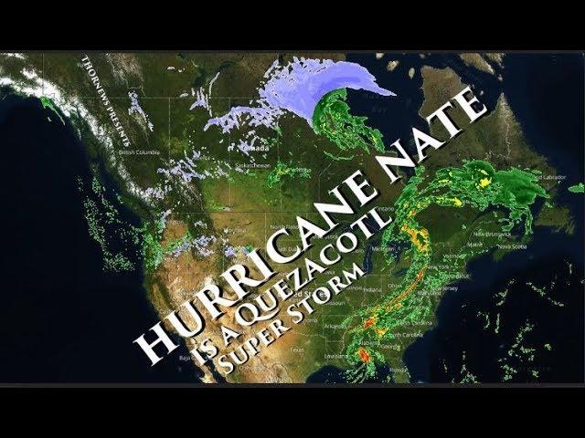 Hurricane Nate is officially a Quezacotl  RainTrain SUPERSTORM!!!