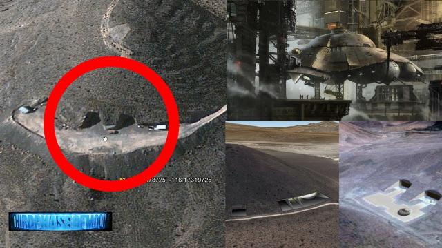 BREAKING NEWS: UFO Hangar! Area 51 Hidden Underground Base FOUND? 7/18/2017