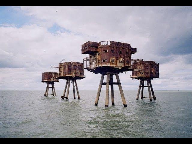 Bizarre Structure Sitting In The sea Has An Even Stranger History