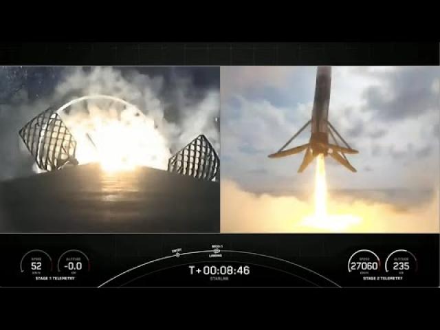 SpaceX launches new Starlink batch to low-Earth orbit, nails landing