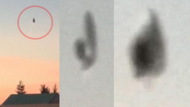 New Strange Flying Object UFO in Canada, January 2024 ????