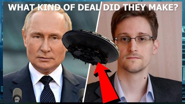 Snowden Putin Make A Deal! USA UFO Secrets Passed Off? 2022