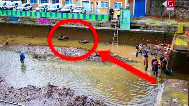 They Drained This Canal For The First Time In Decades, And What They Discovered Is Truly Bizarre