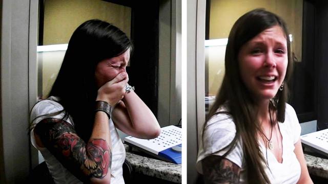 At 29, This Woman Hears Herself For The Very First Time, And Her Reaction Is Humbling