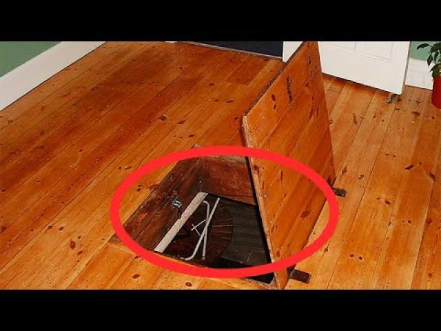 Their grandfather passed away, then they found a trap door in his living room