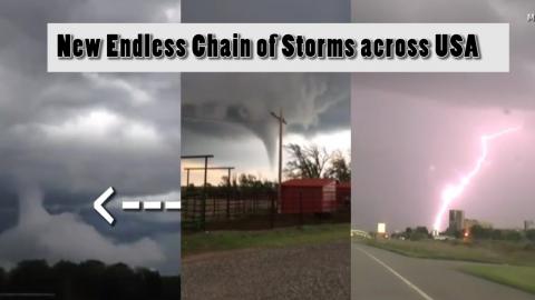 EarthDay brings 2 weeks of massive storms across USA.
