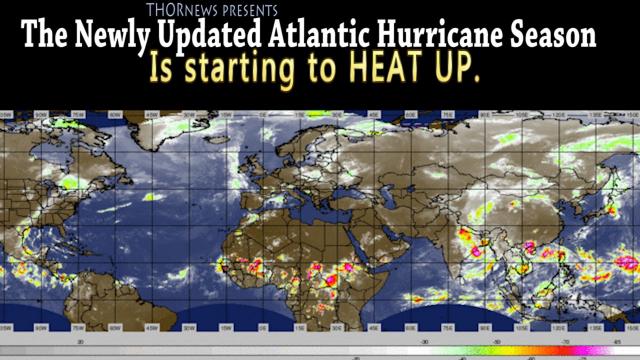 This updated Atlantic Hurricane Season is starting to Heat Up